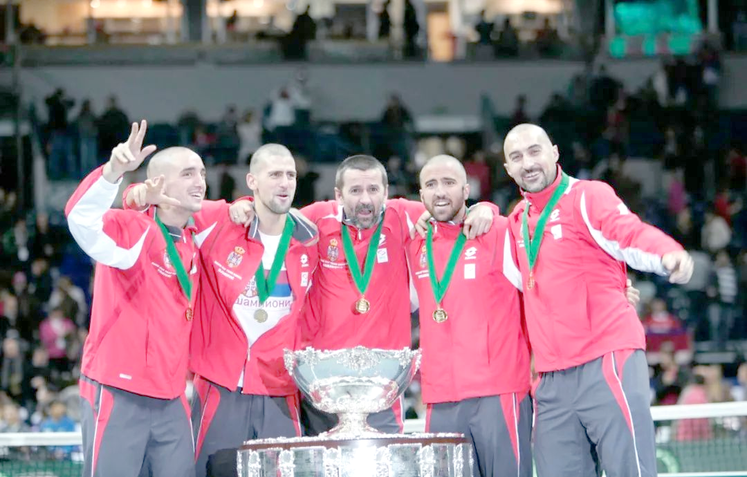 戴维斯杯碾压温网，德约科维奇扛起全队